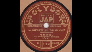 Fernandel quot la caissière du Grand Café quot 1932 [upl. by Ecyal]