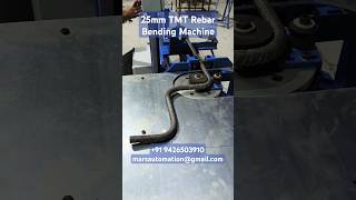 25mm TMT Rebar Bending Machine TMT Ring Making Machine 25mm CNC Rod Bending Machine rebarmachine [upl. by Ronn]