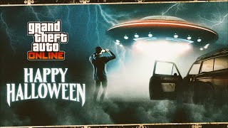 GTA Online Halloween Event 2024 UFO Day 7 [upl. by Asilej]