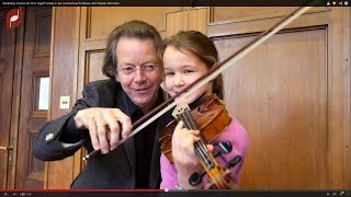 Workshop Violine mit Prof Ingolf Turban [upl. by Nitniuq904]