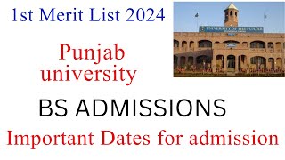 PU merit list 2024  important dates pu admission 2024 [upl. by Roda]