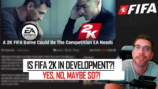 TTB 2K DEVELOPING THE NEXT FOOTBALL GAME  LETS DISCUSS THESE 2K FIFA LEAKS EH [upl. by Nelson]