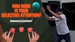 Situational Awareness Test How Good is Your Selective Attention  The Survival Summit [upl. by Ertnod]