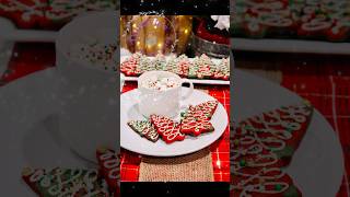 Red and Green Velvet Christmas Cookies cookiedecorating christmascookies sugarcookies [upl. by Filipe981]