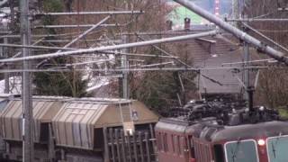 trains in oberwinterthur [upl. by Gunner359]