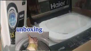 full automatic hair washing machine unboxing ll new auto washing machine ll daily vlogll unboxing [upl. by Lauter]