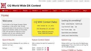 CQ WorldWide DX contest in SSB am Wochenende 2627102024 [upl. by Nies]