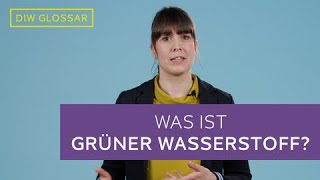 Was ist grüner Wasserstoff [upl. by Adamski193]