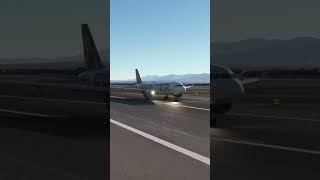 KSLC Salt Lake City  FENIX A320  Takeoff Rwy 34R [upl. by Werd]