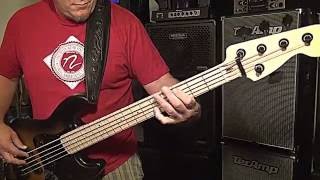 Nordstrand Big Splits  bass pickups  quotpartsquot Jazz 5 string Andy Irvine [upl. by Lynnett]