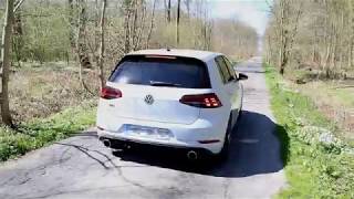 Golf 7 GTI Sound REMUS vs Clubsport S Exhaust [upl. by Notlok]