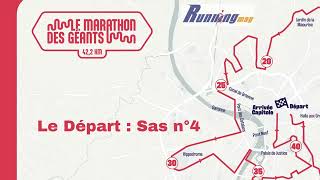 Marathon de Toulouse 2024 Le Départ [upl. by Aruam]