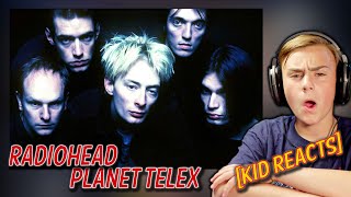 Radiohead Gen Alpha Kid Reacts Planet Telex  The Bends musicreaction [upl. by Atteloj]