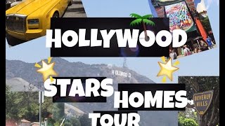 HOLLYWOOD MOVIE STARS HOMES TOUR [upl. by Nolyaw]