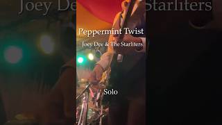 Peppermint TwistSolo  Joey Dee amp Starliters bluesguitar livemusic peppermintTwist [upl. by Ocin]