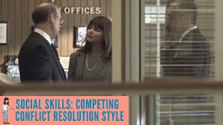 Social Skills Competing Conflict Resolution Style  Erin Brockovich 2000 [upl. by Ybbil]