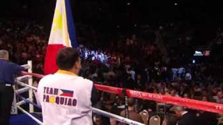 Manny Pacquiao vs Oscar De La Hoya Entrance [upl. by Tdnerb757]