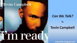 Tevin Campbell  Can We Talk Lyrics [upl. by Fergus300]