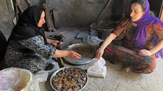 A ThousandYearOld Bread Making MethodSpecial Bread with Walnut Kernels [upl. by Anieral]