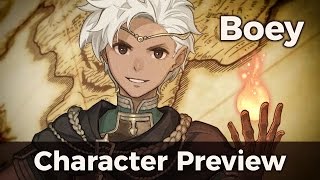 Fire Emblem Echoes Character Preview Boey [upl. by Amanda]