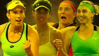 Hsieh SuWei  Elise Mertens vs Jelena Ostapenko  Lyudmyla Kichenok  Doubles  WTA Finals 2024 [upl. by Annorah]