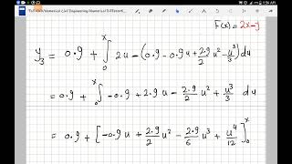 ii Numerical Differential Equations Picard’s method [upl. by Ylicec]