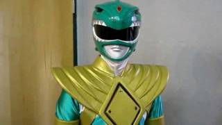 Evil Green Ranger Gets Tickled by Yellow Ranger [upl. by Lemar]