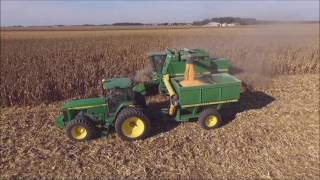 RENNER FARMS EATON OHIO SHELLING CORN TUESDAY OCT 11 2016 [upl. by Prouty]