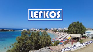 Karpathos Greece  Lefkos Λευκός ▶ Resort Town and Beaches ▶ In 4K [upl. by Llet]