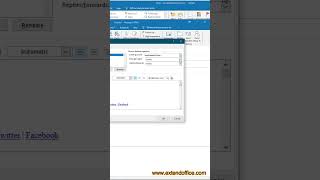 How to add signature in Outlook [upl. by Roley15]