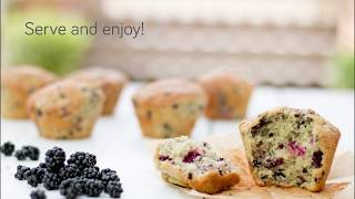 Blackberry Muffins [upl. by Lilli]