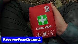 Erste Hilfe Set Kalff  Lidl 299 EUR  Review Low Budget First Aid Kit [upl. by Alley]