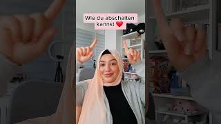 Wie du abschalten kannst 🥰 selbstentwicklung leben entspannung [upl. by Selia]