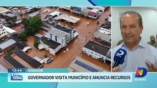 Governador de SC visita município de Xanxerê a anuncia recursos [upl. by Gabor970]