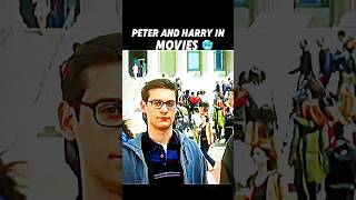 Peter and Harry in animated series vs in moviesmarvelmcuavengerspeterharryshortsfeedshorts [upl. by Conti]