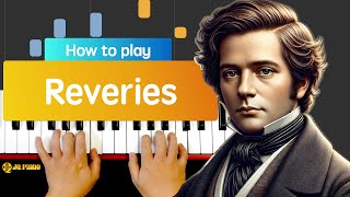 How to Play  quotReveriesquot by Robert Schumann Easy  JQpiano Part 1Piano Tutorial [upl. by Goulden]