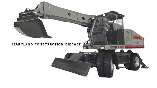 132 Gradall XL 4300II Rubber Tire Excavator 132 scale Diecast Review [upl. by Simmons]