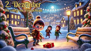 Adventskalender 2 Dezember Hörbuch quotDie verlorene Wunschlistequot [upl. by Irama]