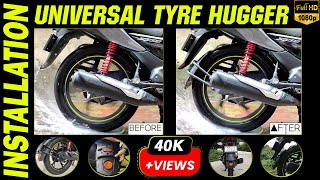 Tyre Hugger for Honda SP125  Universal Tyre Hugger Installation  Rear Fender for SP125  CB125F [upl. by Euqirat]