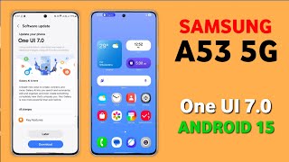 Samsung A53 One Ui 70 Update  5 New Features  Samsung A53 New Update Android 15 samsunga53 [upl. by Perkins]