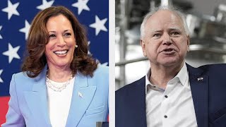 Watch live Harris campaigns in Wisconsin day after picking Walz for VP [upl. by Cariotta]