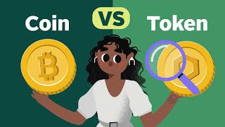 Coins VS Tokens Whats the Difference  3min crypto [upl. by Betteann]