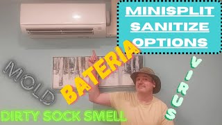 Ways to keep your Minisplit Sanitized and Clean [upl. by Hteik299]