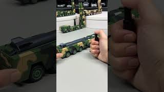 Dongfeng missile vehicle 🫢 toyvehicle toys toyvideo viralvideo trending [upl. by Goldina]