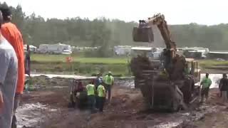 Howies mud bog part 4 Dominator flips over [upl. by Hirsh296]