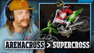 quotArenacross is the way to go for me over Supercrossquot Stankdog talks about the decision to race AX [upl. by Engedi]