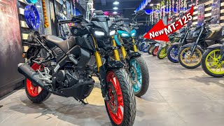 New 2024 launch yamaha mt125CC 🥰 yamahamt125 mt125cc Bikersrj [upl. by Webster]