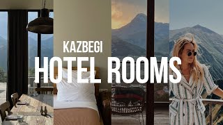 HOTEL ROOMS KAZBEGI  REVIEW 2022 [upl. by Aynotel412]