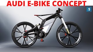 AUDI EBIKE CONCEPT La Bici Eléctrica de Audi👍 [upl. by Sisi]