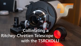 Collimating a Ritchey Chretien telescope with the TSRCKOLLI tool [upl. by Refenej]